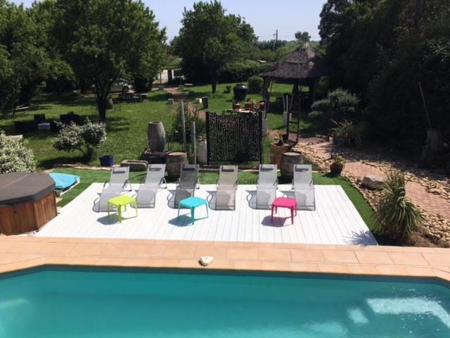 Esprit D'Ailleurs Bed & Breakfast Baillargues Exterior photo